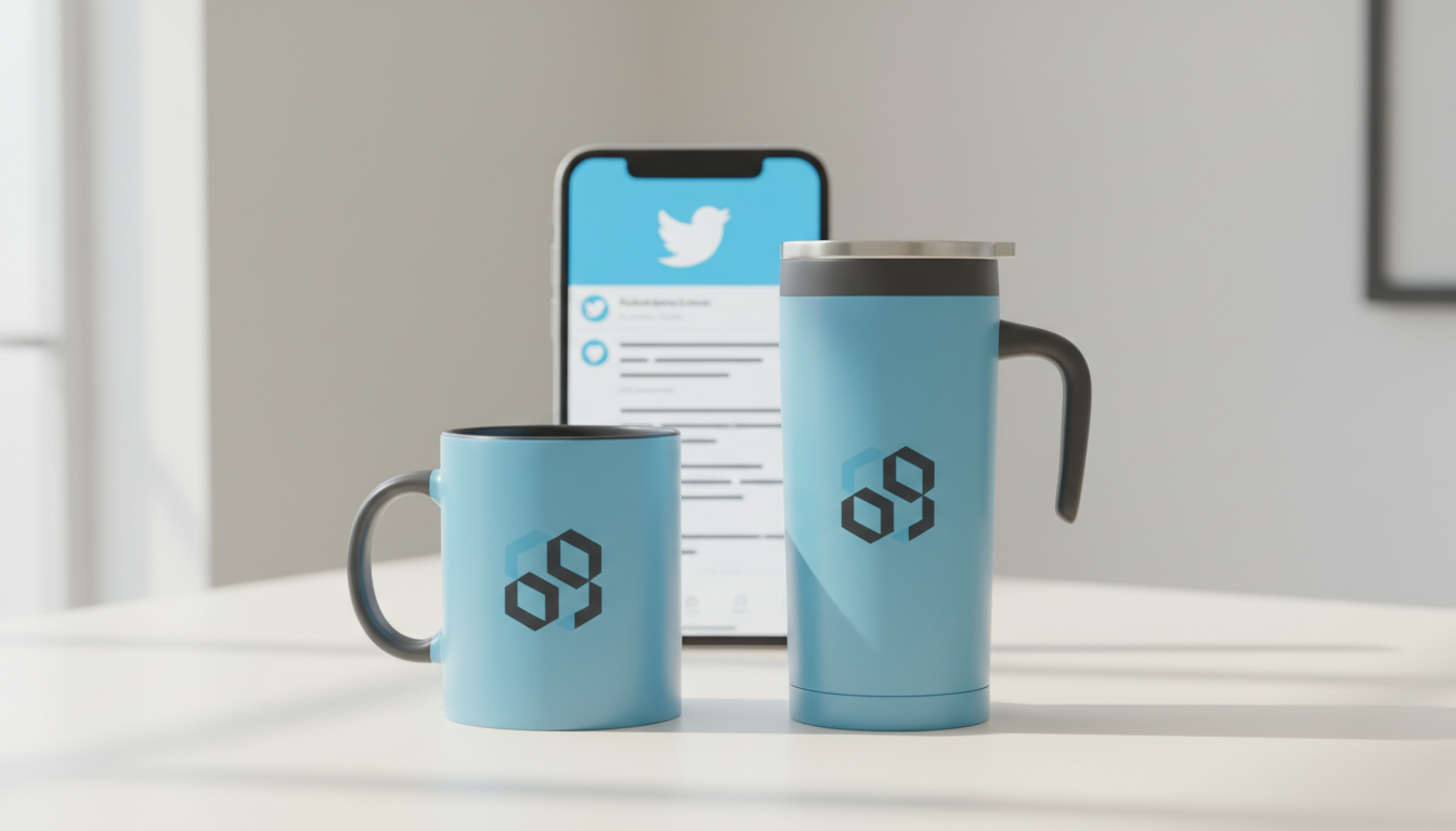 Tassen bedrucken & Thermotassen: So verbindest du Twitter-Marketing mit Druckwerbemitteln